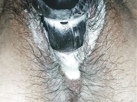 My hot friend puts me in a doggy style and fucks me using his gift a cock ring and I masturbate with a gift from a subscriber